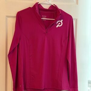 Peloton Fuchsia Long Sleeve Top
